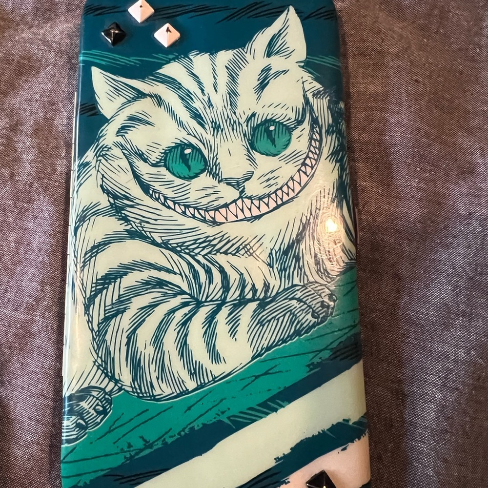 Cheshire Cat snap wallet